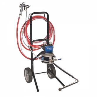 GRACO Triton 308 1:1 150 Fine Finishing Sprayer (Cart Model)